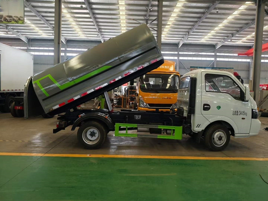 Used Dongfeng TUYI 4M³ Garbage Truck for Sale | Dongfeng TUYI 4M³ Price detail photo 3