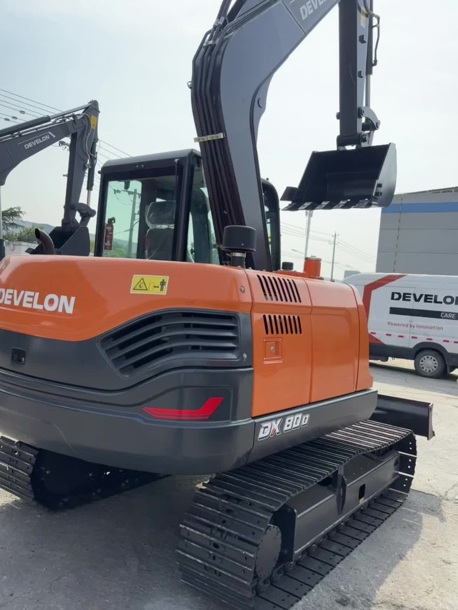 Excavadora de cadenas DEVELON DX80D nueva en venta | Precio DEVELON DX80D foto de detalle 3