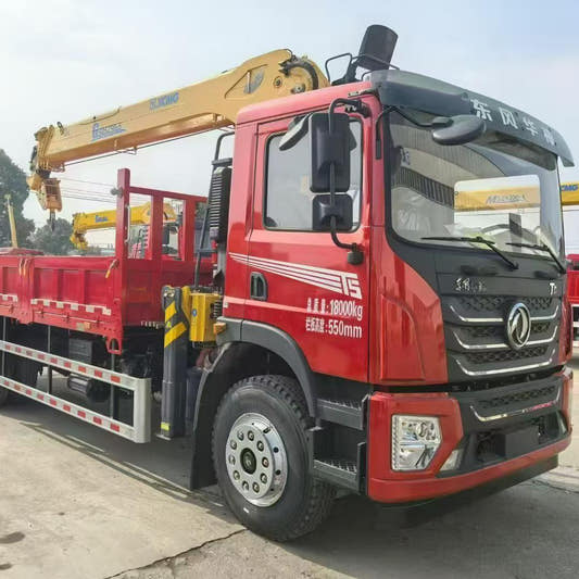 Used Dongfeng 200HP Truck-Mounted Crane for Sale - Updated Model side view