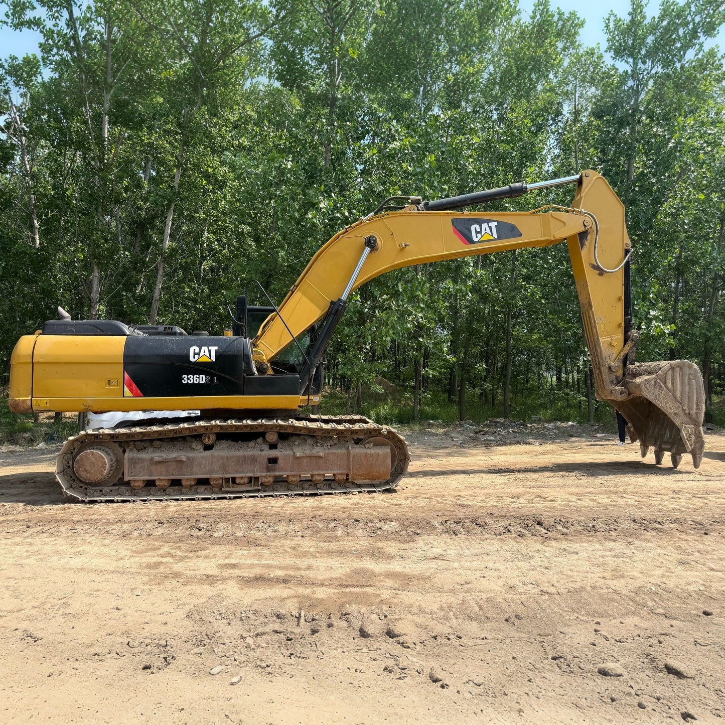 Used Caterpillar 336D2L Excavator for Sale side view