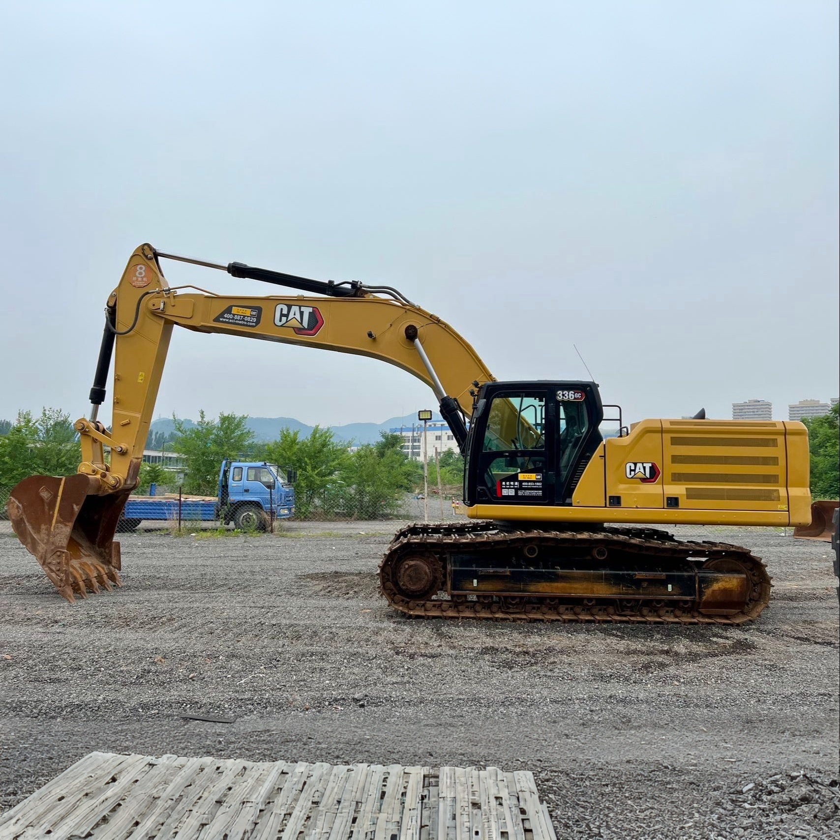 Used Caterpillar 336GC Excavator for Sale side view