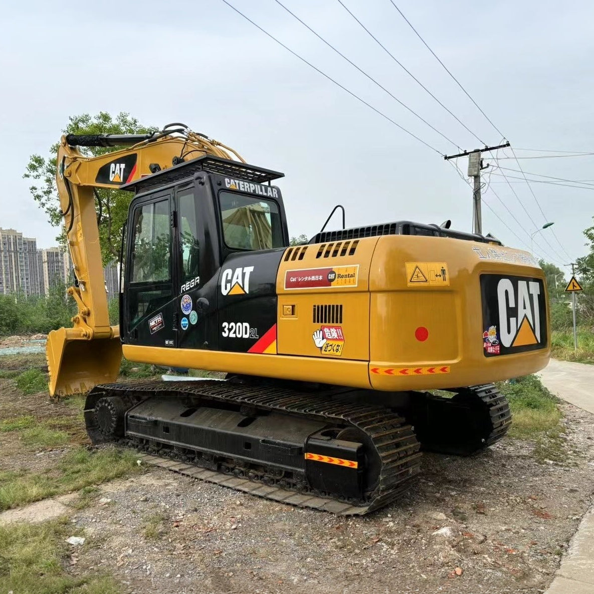 Used Caterpillar 320D2L Excavator for Sale side view