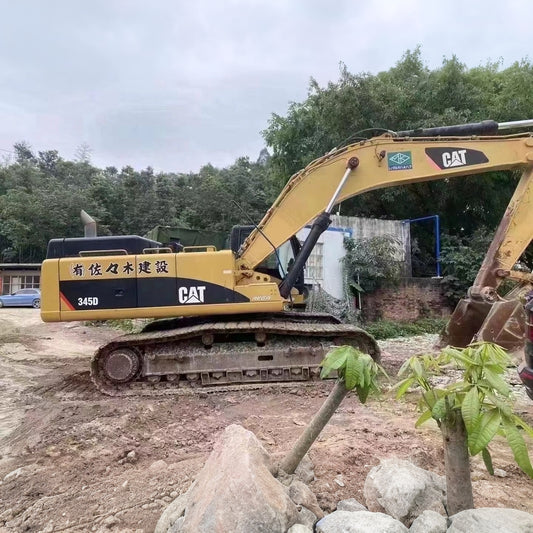 Used Caterpillar 345D Excavator for Sale side view