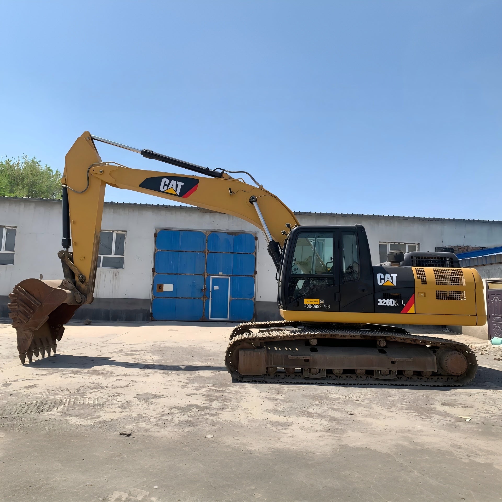 Used Caterpillar 326D2L Excavator for Sale side view
