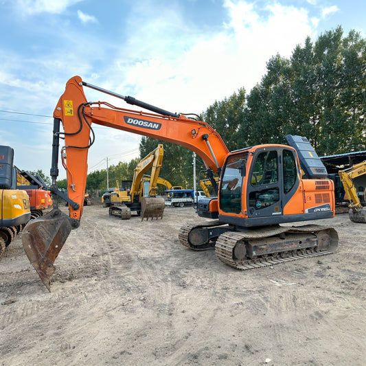 Used Doosan DX150-9C Excavator for Sale side view