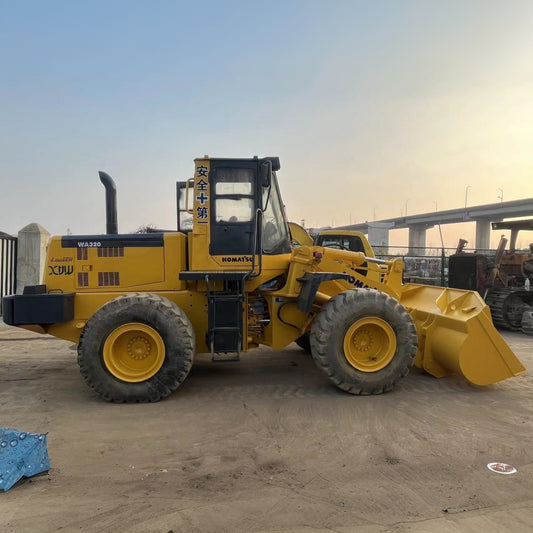 Used Komatsu WA320-3 Wheel Loader for Sale side view for sale