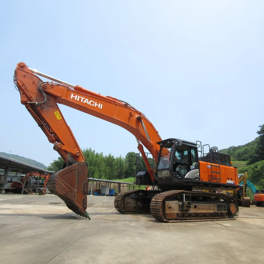 Used Hitachi ZX490LCH-5A Excavator for Sale side view for sale