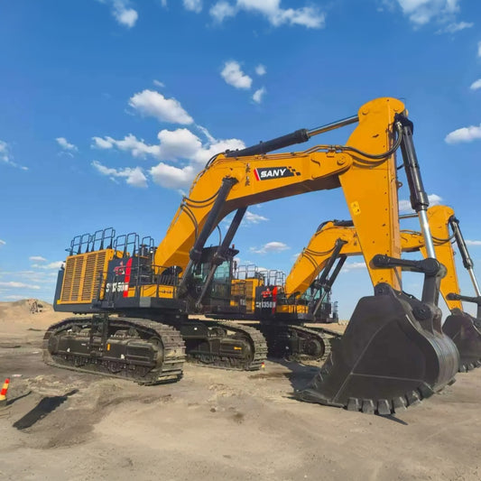 Used Sany SY1350H Excavator for Sale - Alternative Stock side view for sale