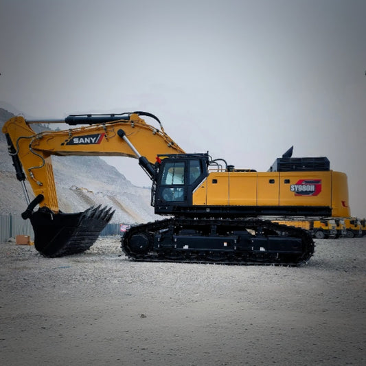 Used Sany SY980H Excavator for Sale side view for sale