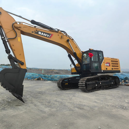 Used Sany 375H Excavator for Sale side view for sale
