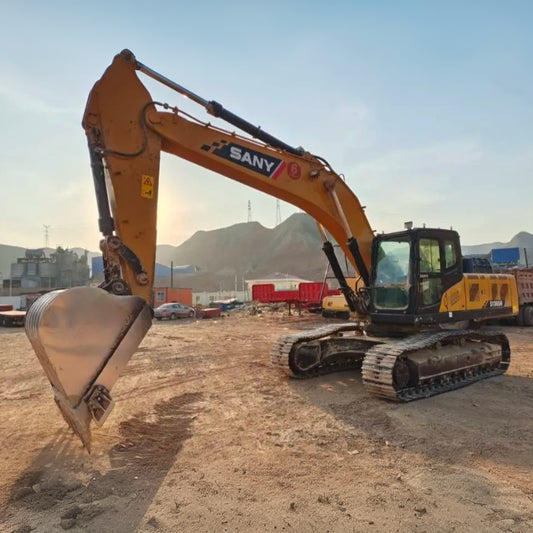Used Sany SY285C Excavator for Sale side view for sale