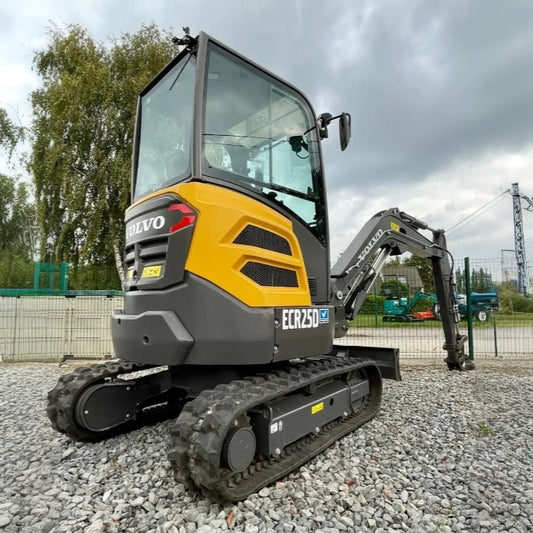 Used Volvo ECR25 Excavator for Sale side view for sale
