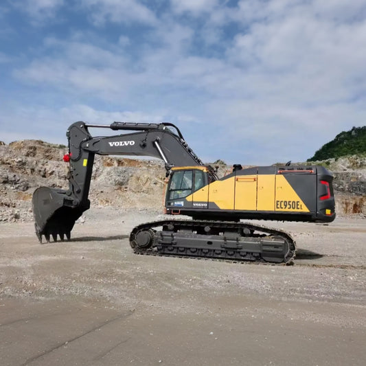Used Volvo EC950 Excavator for Sale side view for sale