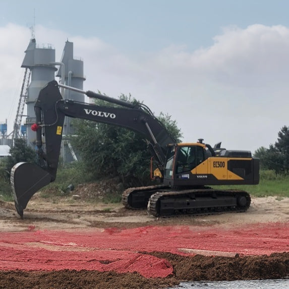 Used Volvo EC500 Excavator for Sale front working view for sale