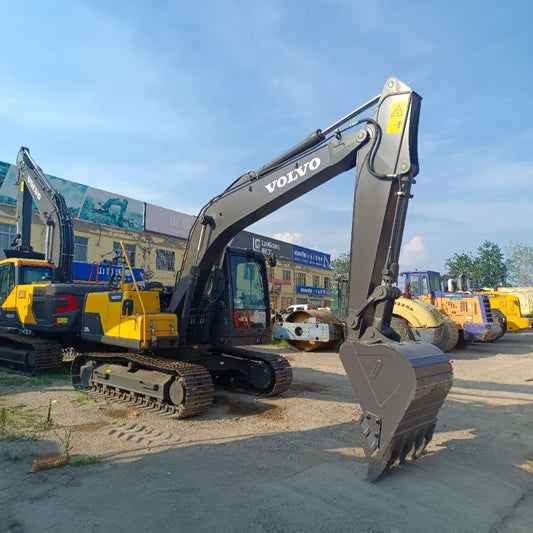Used Volvo EC120D Excavator for Sale side view for sale