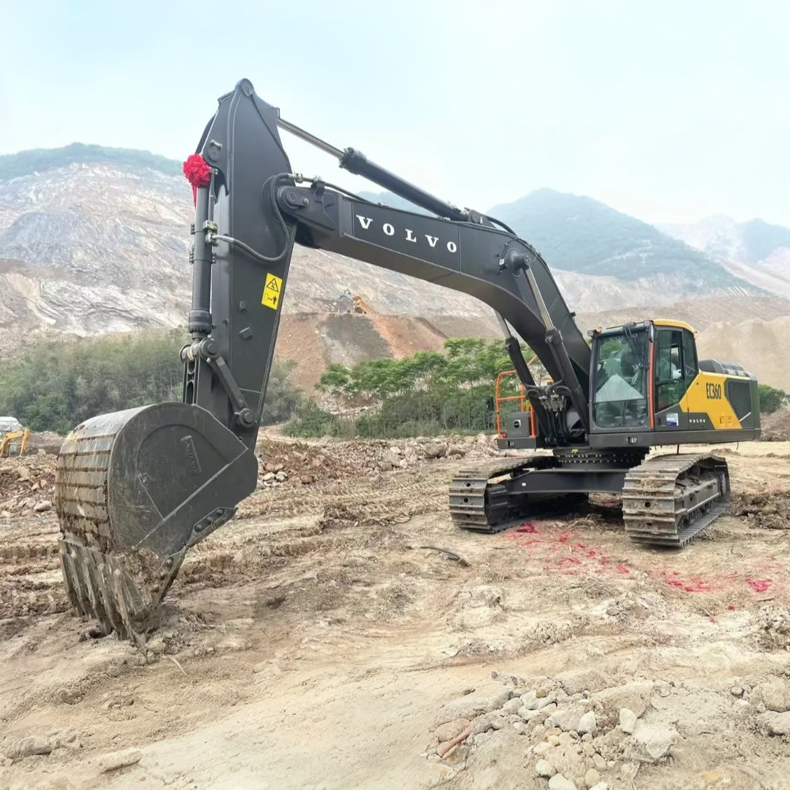Used Volvo EC360BLC Excavator for Sale side view for sale