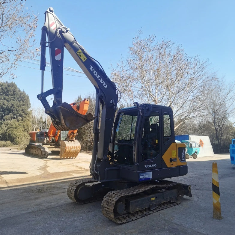 Used Volvo EC55BLC Excavator for Sale side view for sale