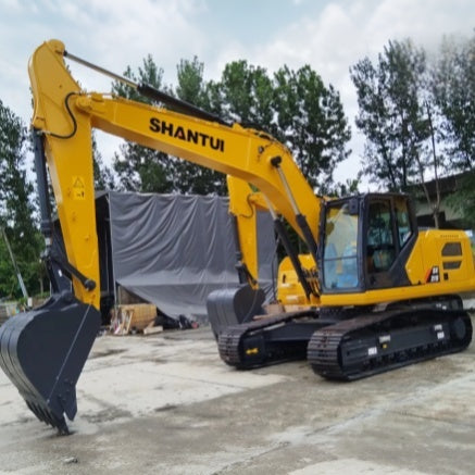 Used Shantui SE215 Excavator for Sale side view for sale