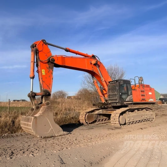 Used Hitachi ZX690LCH-7 Excavator for Sale side view for sale