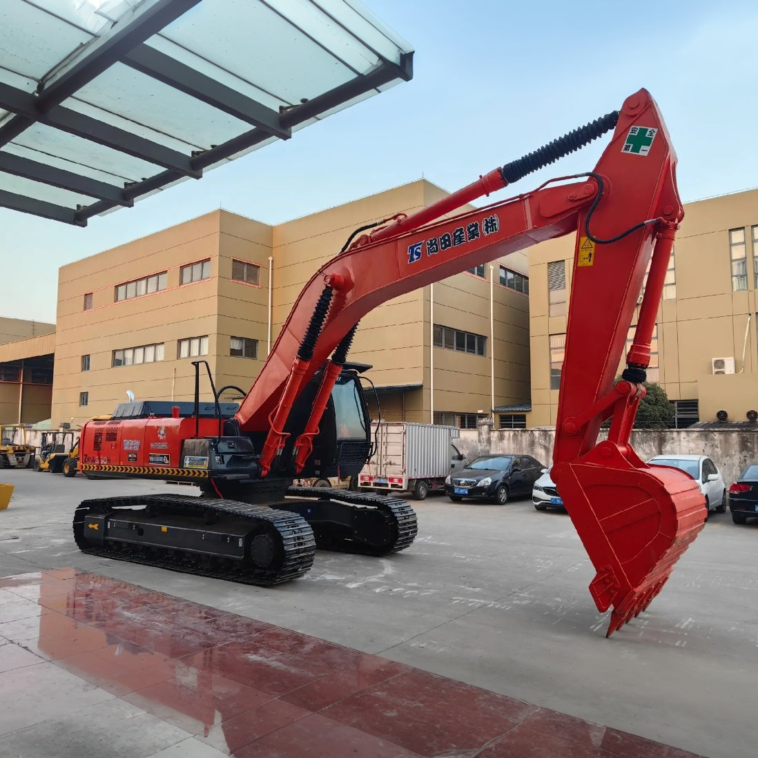 Used Hitachi ZX350-3 Excavator for Sale side view for sale