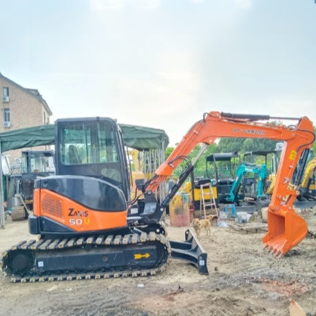 Used Hitachi ZX50 Excavator for Sale side view for sale