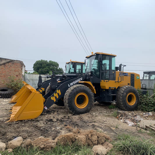 Used XCMG LW500GV Wheel Loader for sale side view for sale