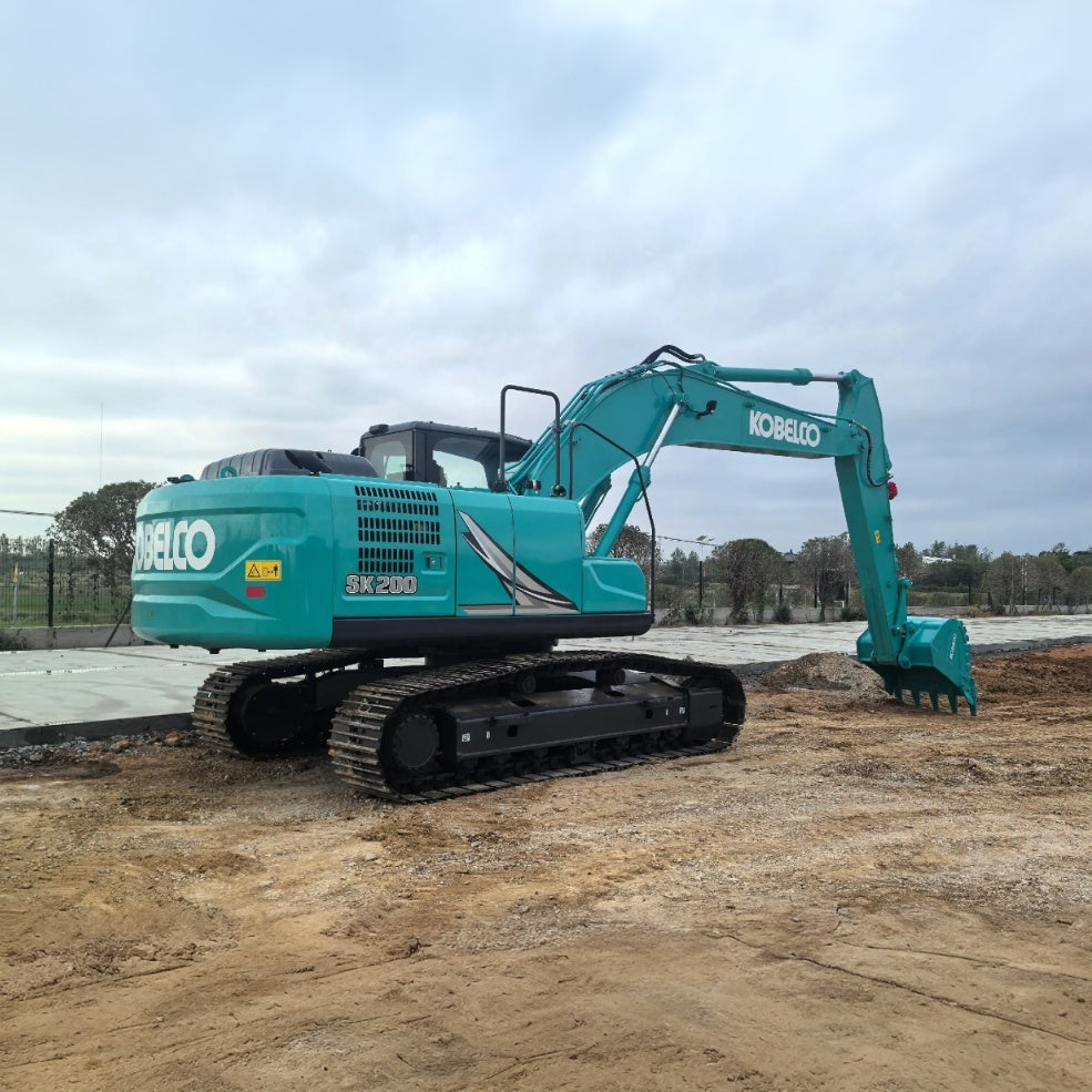 Used Kobelco SK200-8 Excavator for Sale side view for sale