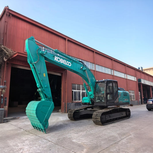 Used Kobelco SK210LC Excavator for Sale side view for sale