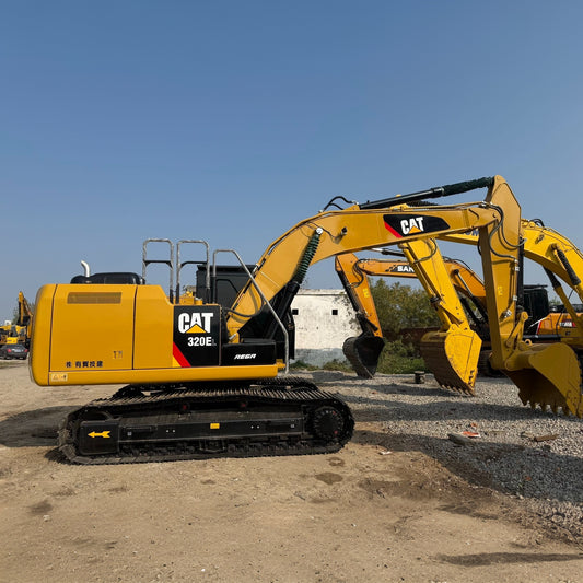 Used CAT 320EL crawler excavator real inventory view 1