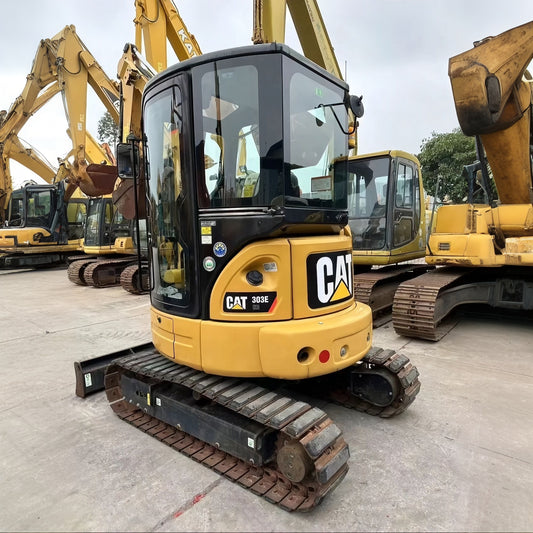 Used CAT 303E CR crawler excavator real inventory view 1