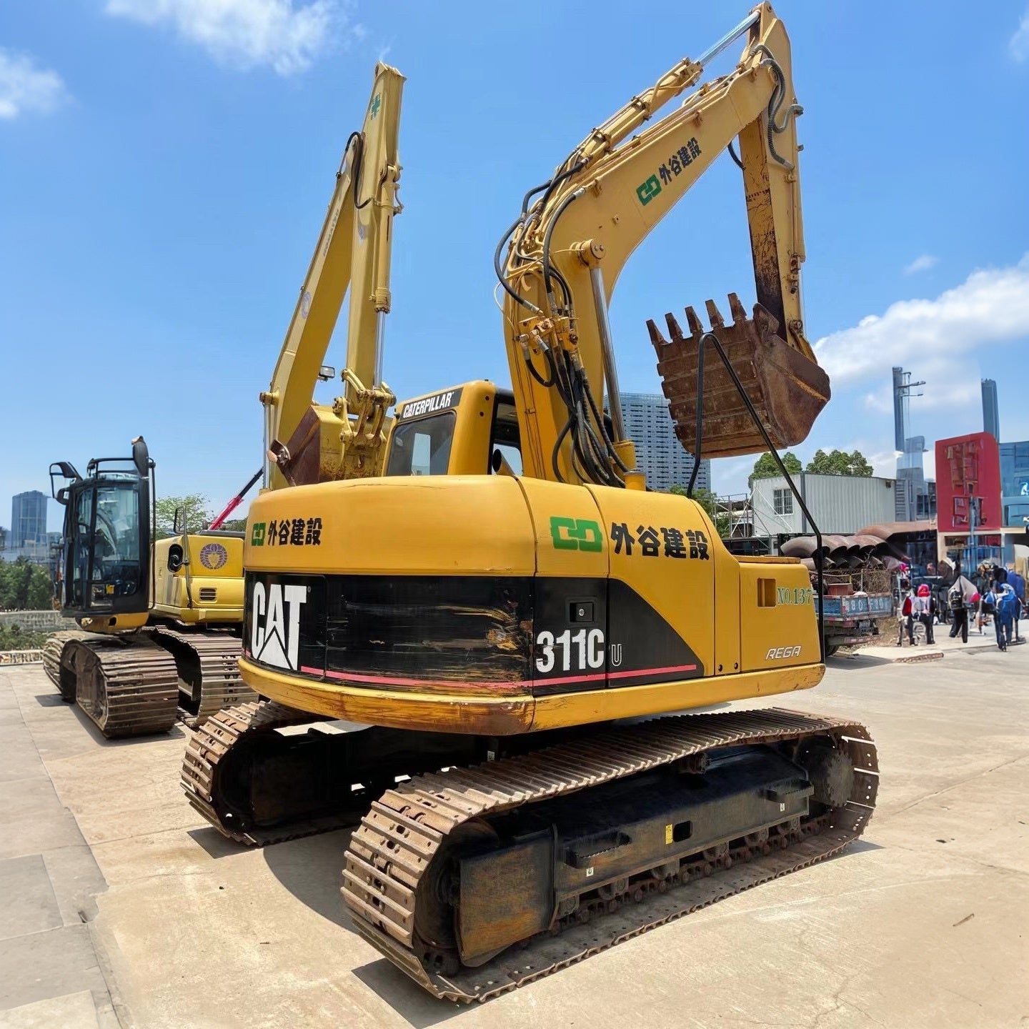 Used CAT 311C U crawler excavator real inventory view 1