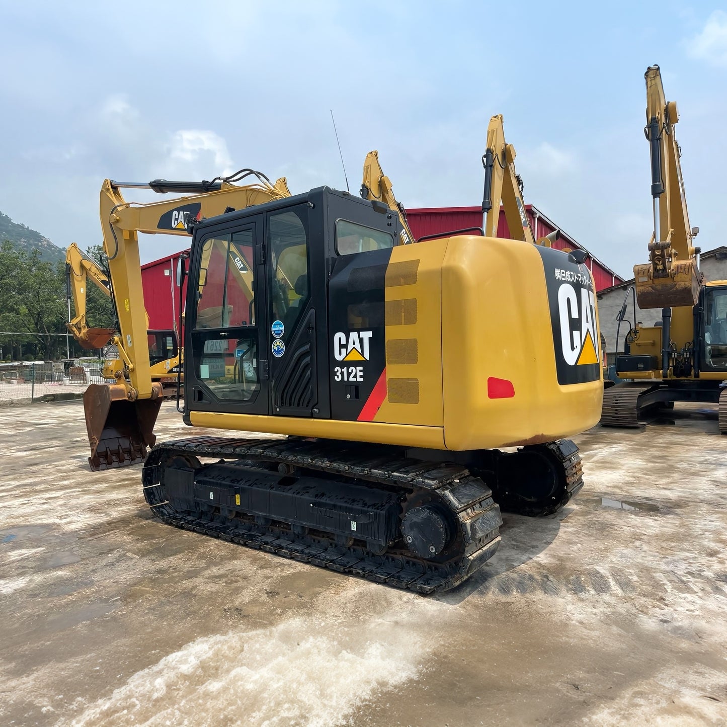 Used CAT 312E crawler excavator real inventory view 1