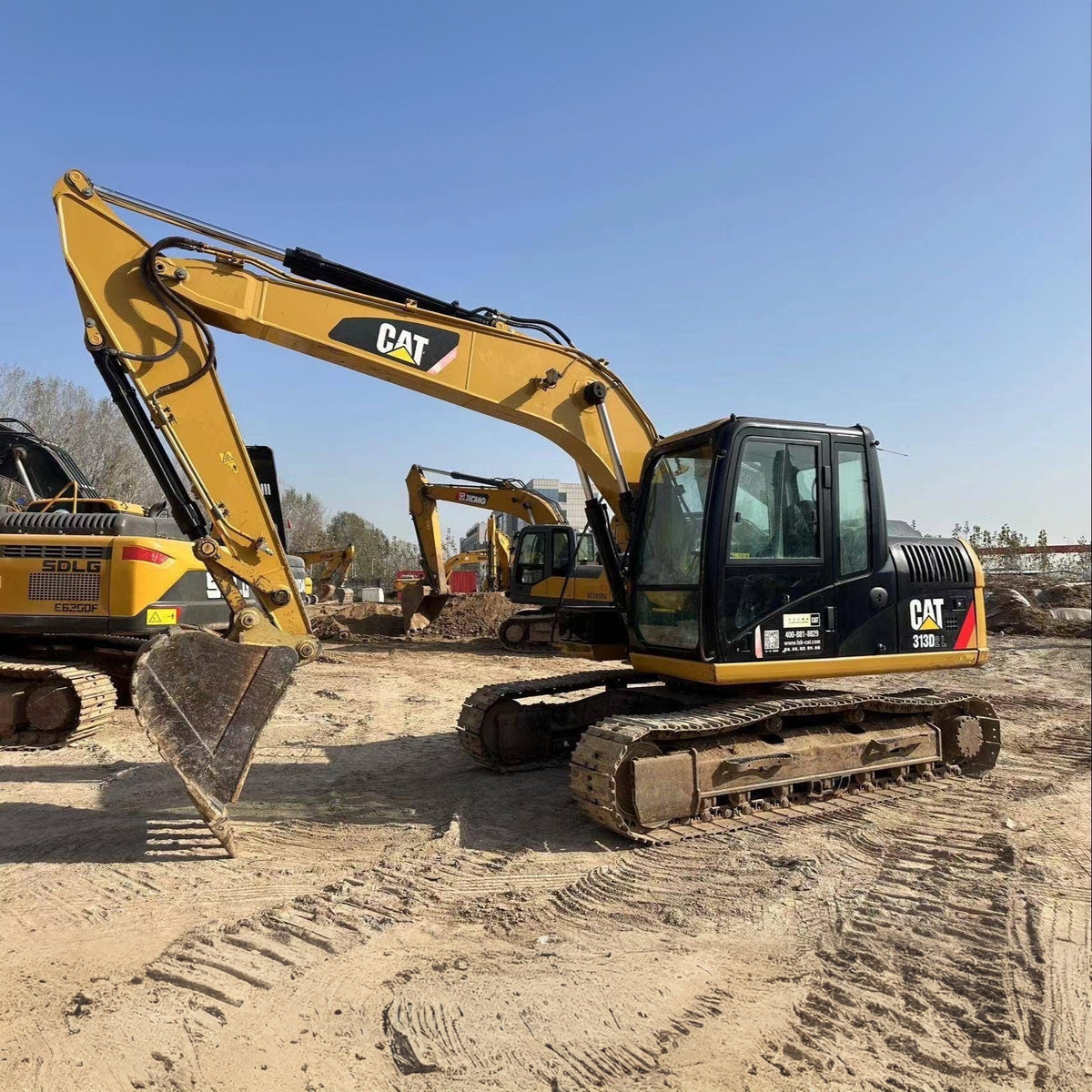 CAT 313D2L Used Crawler Excavator product photograph