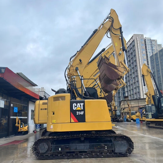 Used CAT 314F crawler excavator real inventory view 1