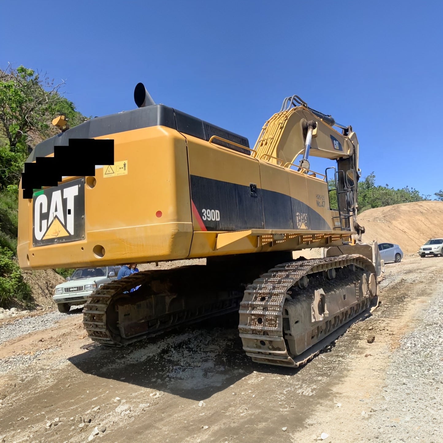 Used CAT 390D crawler excavator real inventory view 1