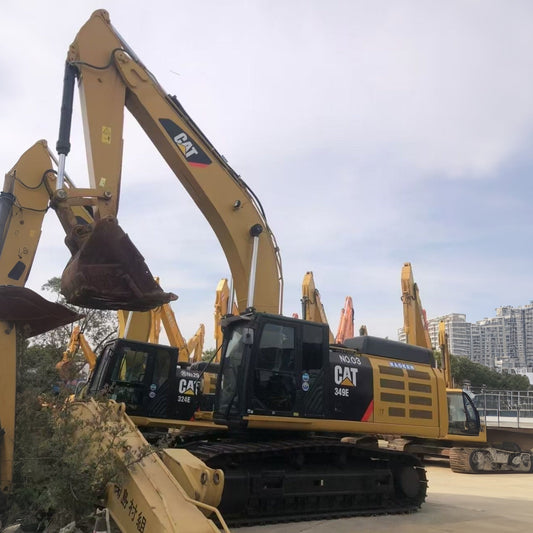 Used CAT 349E Crawler Excavator for Sale - real inventory photo 1