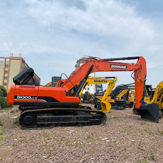 Used DOOSAN DH300LC-9 crawler excavator real inventory view 1