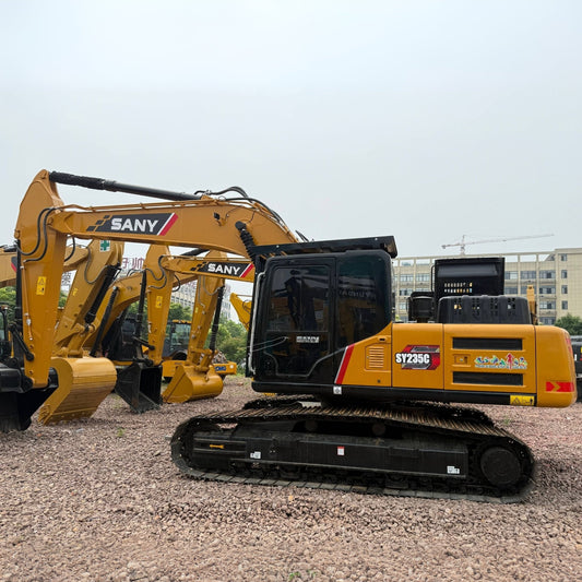 Used SANY SY235C crawler excavator real inventory view 1