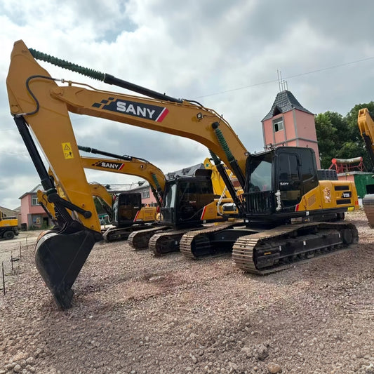 Used SANY SY235C PRO crawler excavator real inventory view 1