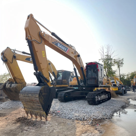 Used SANY SY245H crawler excavator real inventory view 1