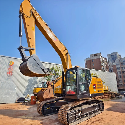 Used SANY SY200C crawler excavator real inventory view 1