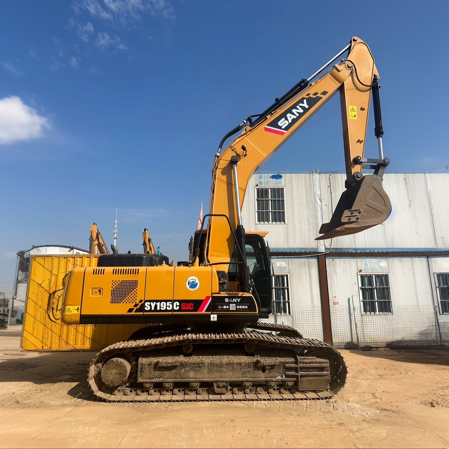 Used SANY SY195C SIC crawler excavator real inventory view 1