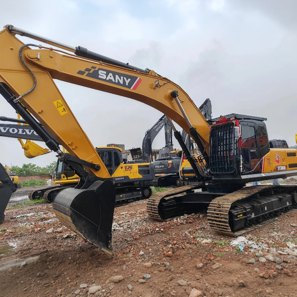 Used SANY SY305H crawler excavator real inventory view 1