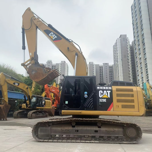 Used CAT 329EL crawler excavator real inventory view 1