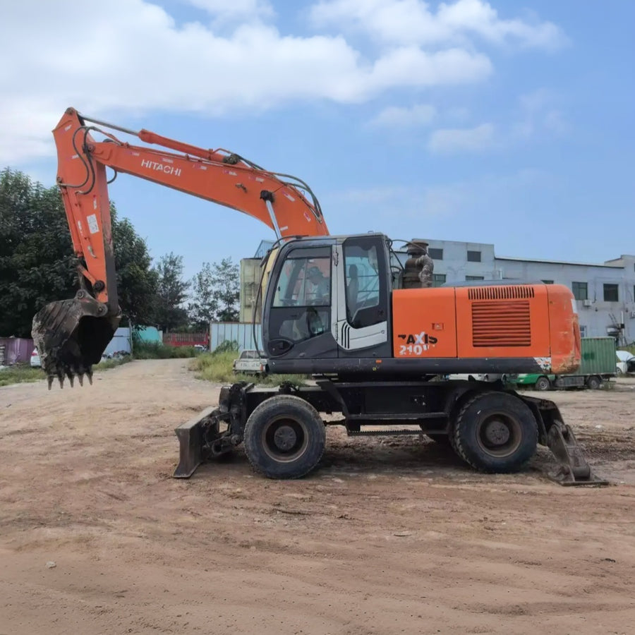 Excavadora de ruedas HITACHI ZX210W usada en venta | Precio HITACHI ZX210W foto de detalle 1