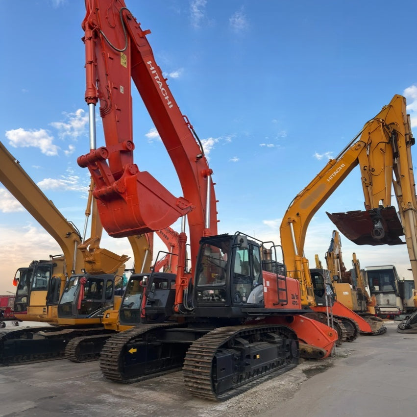 Used HITACHI ZX470H crawler excavator real inventory view 1