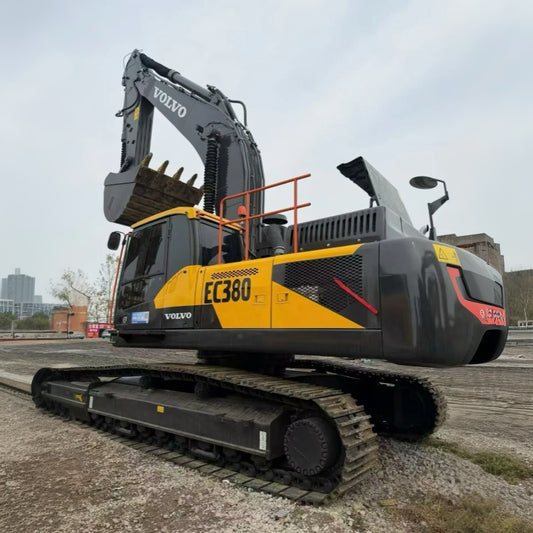Used VOLVO EC380 crawler excavator real inventory view 1