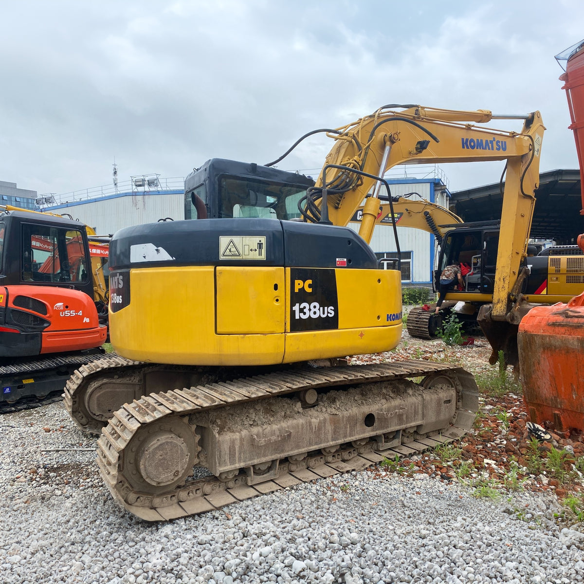 Used Komatsu PC138US-7 Crawler Excavator - inventory overview