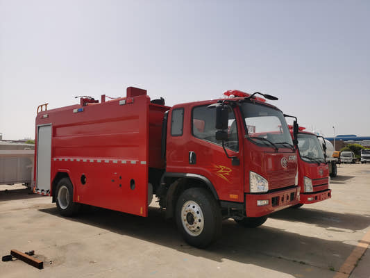 Used FAW 180HP Fire Water Tank Truck for Sale - real inventory photo 2