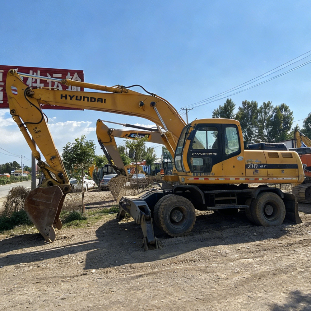 USED HYUNDAI R210W-7